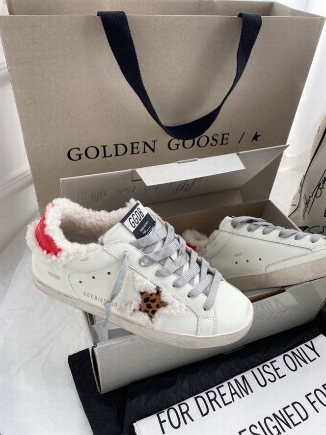 长期做货 顶级芯片高版本ggdb小脏鞋羊毛里情侣款黄金鹅星星羊羔毛毛毛鞋golden Gse Deluxe Brand Super Tar N双正品拆解打版#