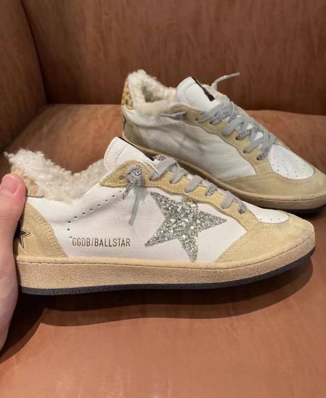 长期做货 顶级芯片高版本ggdb Ballstar 小脏鞋羊毛里情侣款黄金鹅星星羊羔毛毛毛鞋golden Gse Deluxe Brand Super Tar