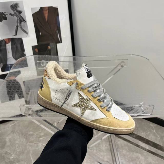 长期做货 顶级芯片高版本ggdb Ballstar 小脏鞋羊毛里情侣款黄金鹅星星羊羔毛毛毛鞋golden Gse Deluxe Brand Super Tar