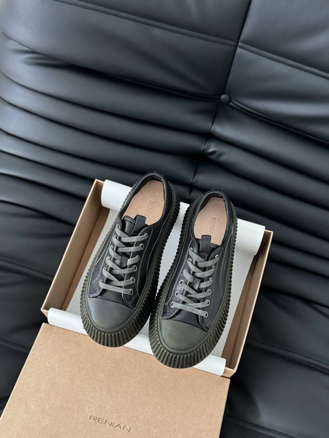 Renian 小众松糕鞋 顶级品质 马皮面马皮里 原版tpu大底 Size:35-40