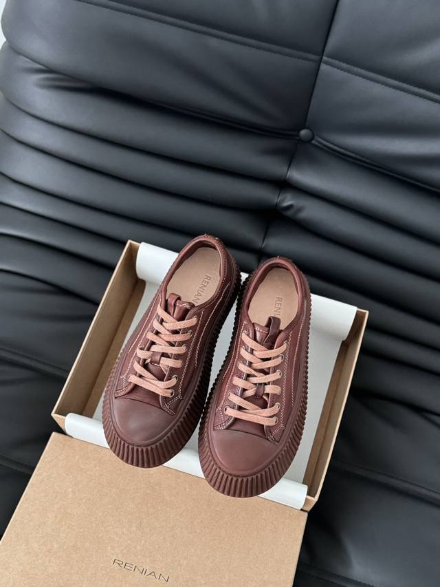 Renian 小众松糕鞋 顶级品质 马皮面马皮里 原版tpu大底 Size:35-40