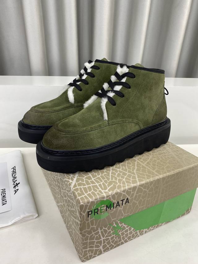 Premiata 普瑞米亚达 时尚、运动、休闲、男靴！ 普瑞米亚达意大利名品百年历史，所有工艺全手工打造，米“字一样的logo简称米字鞋。完美的融合了传统的制鞋