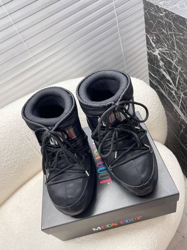 Moon Boot 24Fw秋冬最新款雪地靴系列 丑萌毛毛雪地靴 短靴 高靴290 忘了ugg吧，时髦人都在穿moon Boot雪地靴 如果你难以接受ugg的复