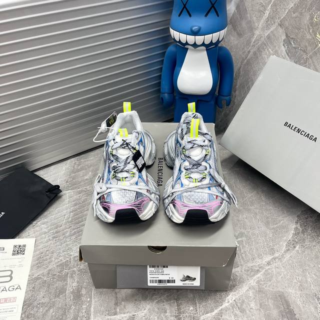 出厂 原版1：1顶级版本 区分市面广州版本 Balenciaga巴黎世家 九代 最新爆款3Xl Sneaker系列 情侣款 休闲 老爹鞋 运动鞋 原版购入开发