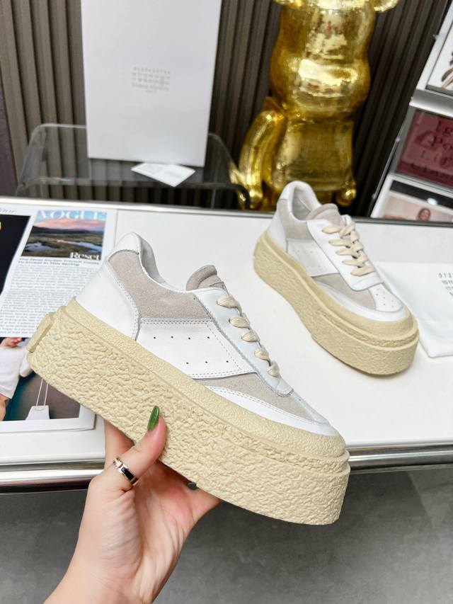 情侣款 Maison Margiela 马吉拉 走秀新款 Mm6老爹鞋厚底休闲运动鞋，原版开发顶级版本 马吉拉最新配色runner系列retro运动鞋，以经典球