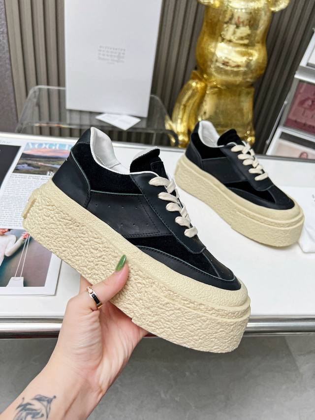 情侣款 Maison Margiela 马吉拉 走秀新款 Mm6老爹鞋厚底休闲运动鞋，原版开发顶级版本 马吉拉最新配色runner系列retro运动鞋，以经典球
