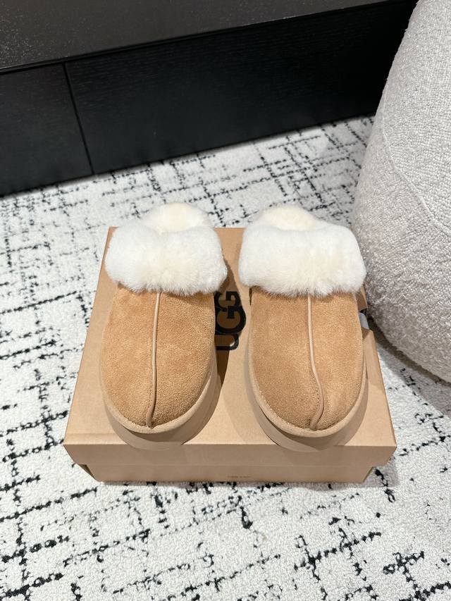 现货秒发 24 爆款 时尚厚底增高雪地靴 毛拖 Check 你的随性复古棕色系look，点亮街头拿捏潮酷不费力~厚底铅笔靴 大橘底一秒蹬厚底tazz秋冬装备齐活