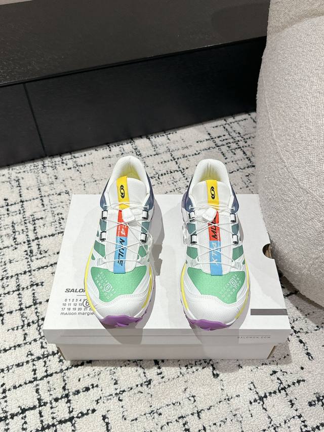 情侣款 Maison Margiela马吉拉mm6 & Salomon Xt4 Mule合作款穆勒鞋休闲半拖 Mm6与法国专业户外品牌salomon揭晓最新合作