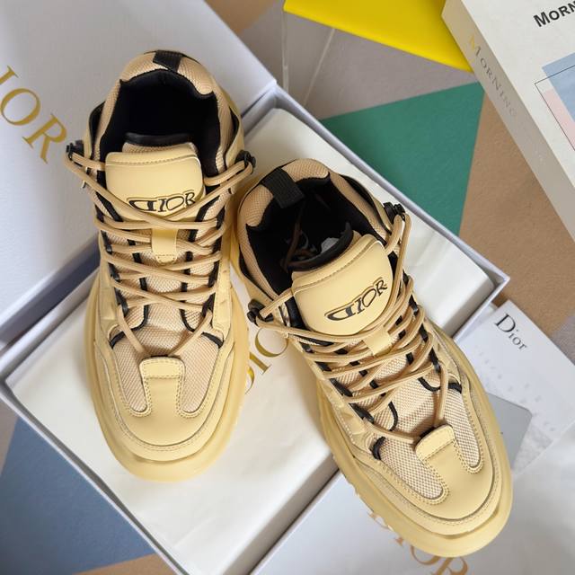 顶级版本：情侣款 Dior 迪奥x Levis Hamilton 汉密尔顿 联名款胖丁 情侣款 休闲 运动鞋 原版购入开发 做货 F1一级方程式赛车世界冠军 L