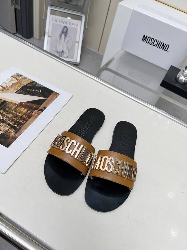 moschino莫斯奇经典款，牛皮面，羊皮内里，35－43，出厂价