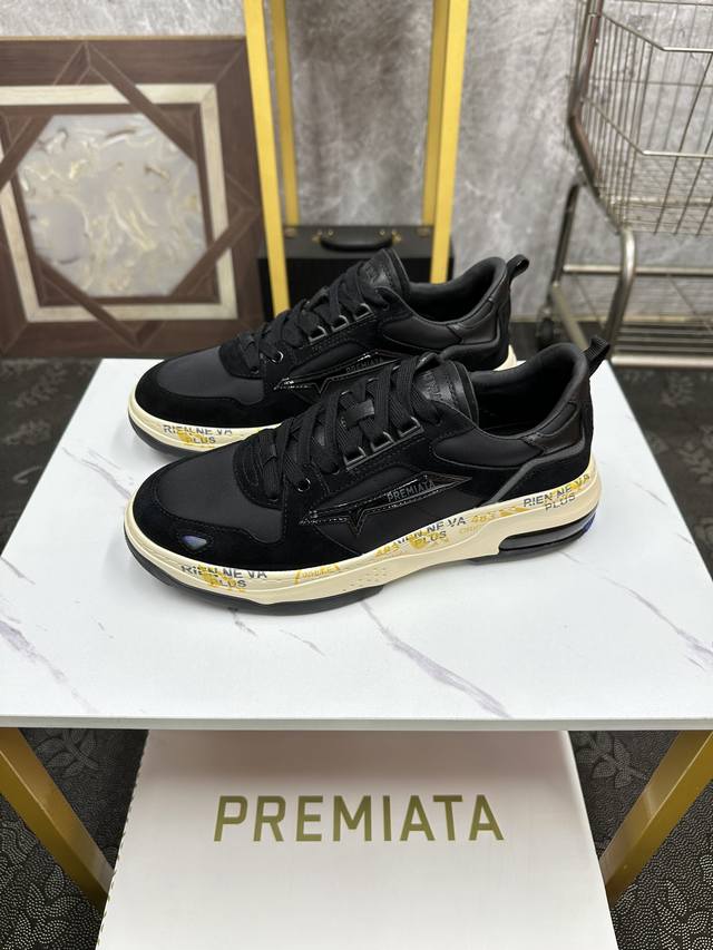 Premiata-普瑞米亚达 时尚、运动、休闲 普瑞米亚达意大利名品百年历史，所有工艺全手工打造，米“字一样的logo简称米字鞋。完美的融合了传统的制鞋方法和高