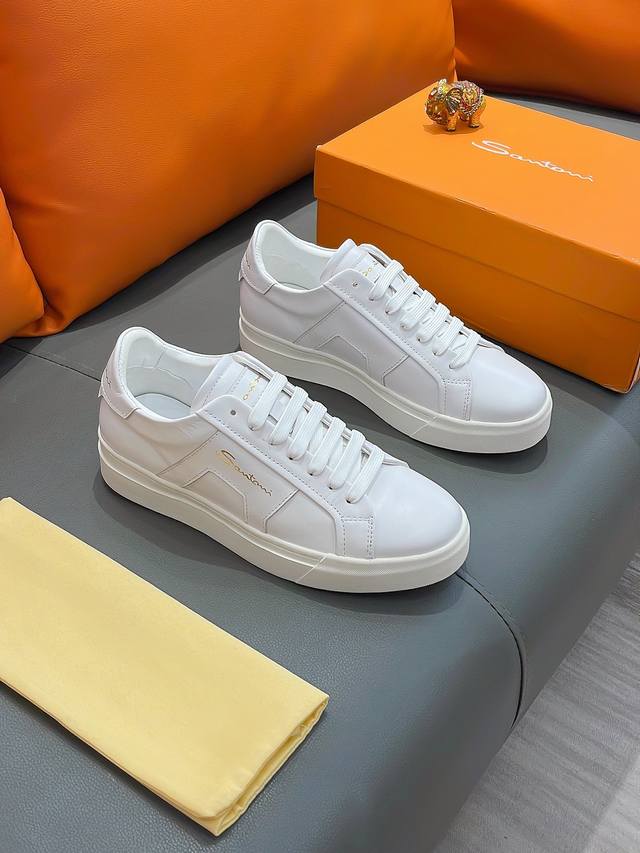 商品名称： 圣东尼 正规码数: 38-44 休闲鞋 商品材料：精选 牛皮鞋面，柔软羊皮内里；原厂大底。