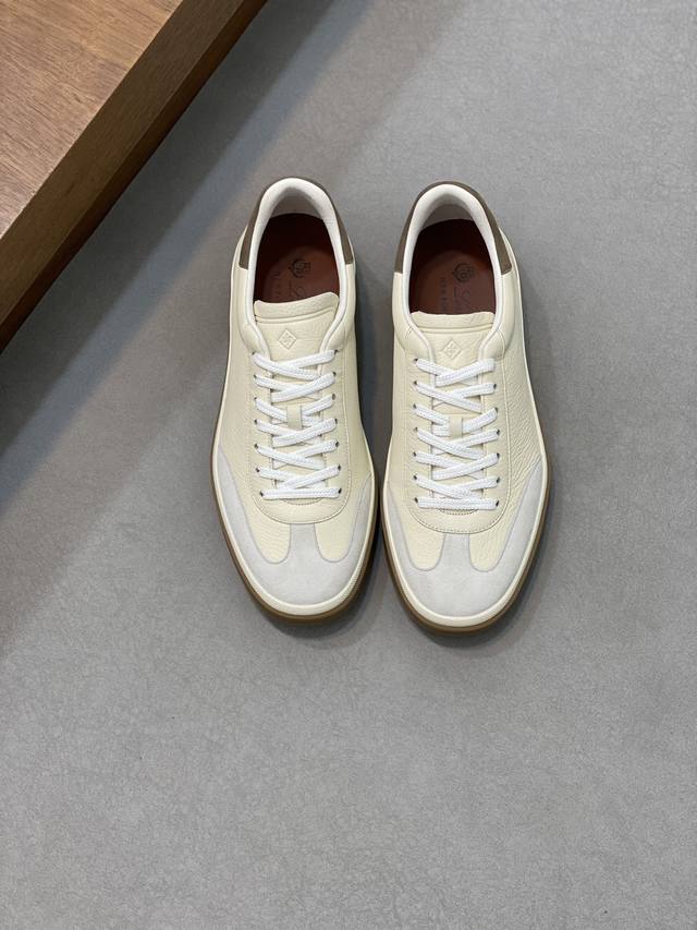 loro Piana 诺优翩雅 经典款休闲乐福鞋，男士系带休闲鞋鞋，高品质轻便舒适面料，户外休闲均可，配色休闲百搭，鞋面进口小牛皮、搭吸汗牛皮内里， 码数：39