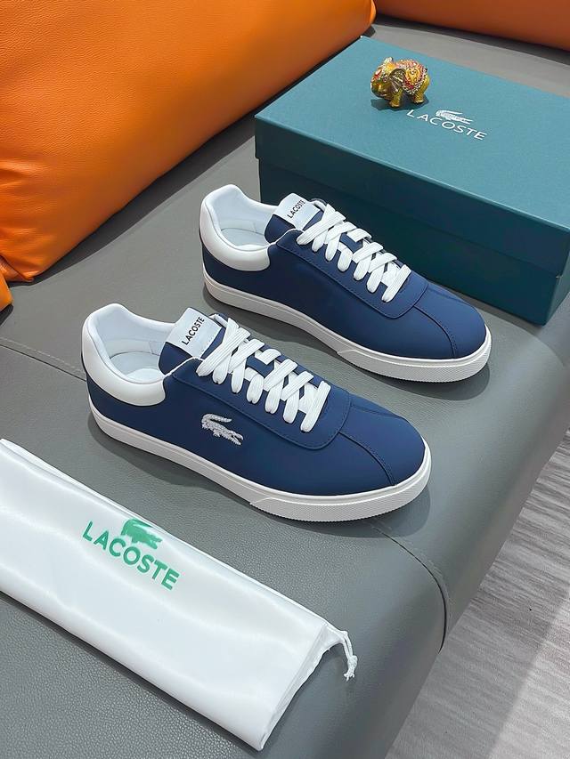 商品名称：Lacoste 鳄鱼 正规码数；38-44码. 休闲鞋 商品材料：精选 牛皮鞋面，舒适羊皮内里 ；原厂大底。