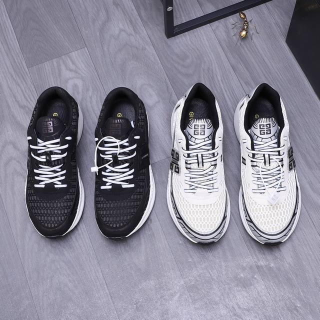 商品商标：Givenchy 纪梵希 休闲鞋 正码码数: 38-44 商品材料：精选牛皮配网鞋面 网内里 原版大底