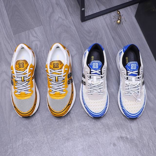 商品商标：Givenchy 纪梵希 休闲鞋 正码码数: 38-44 商品材料：精选牛皮配网鞋面 网内里 原版大底