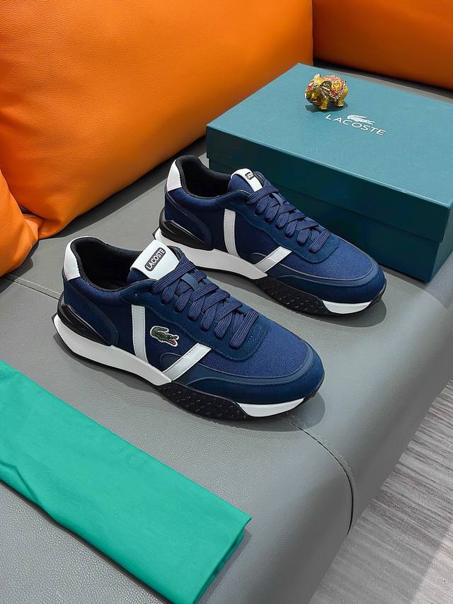 商品名称：Lacoste 鳄鱼 正规码数；38-44码. 休闲鞋 商品材料：精选 牛皮鞋面，舒适羊皮内里 ；原厂大底。