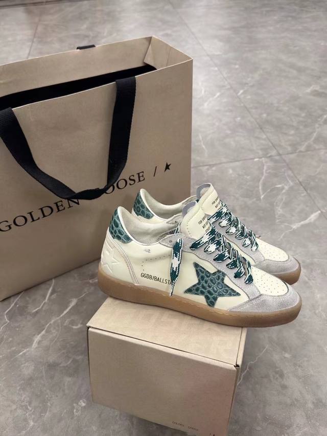 绿色石头纹情侣款高版本.低端勿扰ggdb Ballstar 限量款！爆款情侣款！ 新款来袭 个性涂鸦，好看又百搭，细节拉满～ 今年最新版面 官网专柜限定款 高版
