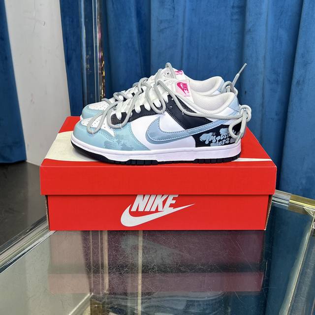 新配色 高端顶级优势货源 Nike Sb Dunk Low复古休闲板鞋 Size: 36-46 带半码