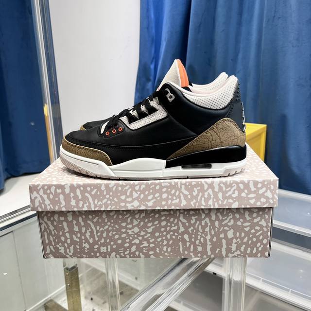 顶级版本 高版本 Aj3 36-47 带半码