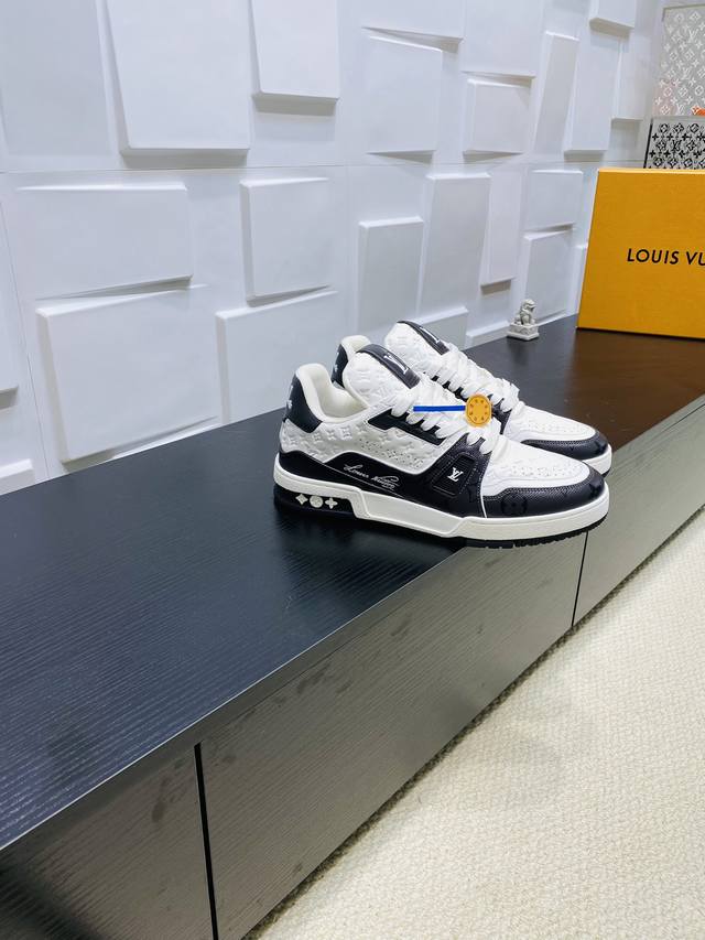 工厂价：情侣款p： Lv Tarine路易威登x Tyler 联名款 驴牌 L家 压花 情侣款 休闲 运动鞋 滑板鞋 原版购入开发 路易威登 X Tyler 合