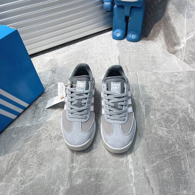 出厂 纯原品质 Ad Originals Sl 72 Rtn 经典复古厚底轻便休闲运动慢跑鞋 原鞋开发 版型正确 平台外单特供，鞋头设计饱满圆润，翻毛皮和尼龙材