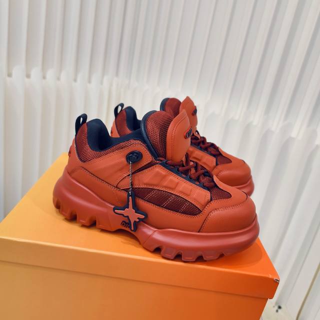 顶级版本：情侣款 Dior 迪奥x Levis Hamilton 汉密尔顿 联名款胖丁 情侣款 休闲 运动鞋 面包鞋 原版购入开发 做货 F1一级方程式赛车世界