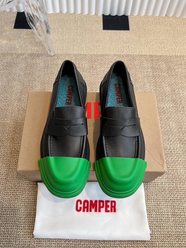 Camper 可拆卸鞋头套撞色德比鞋超级camper 德比鞋，可拆卸鞋头套随意搭配，非常亮眼 每个配色都很好看 原版1：1打造，所有细节到位码数：35-45