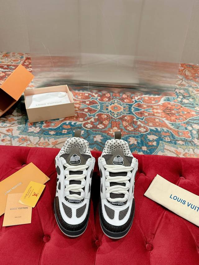 Louis Vuiton 路易威登 Lv Skate系列面包鞋-滑板鞋-篮球鞋-休闲运动鞋顶级版本原版购入开发做货lv Skate从年开始延续the View专