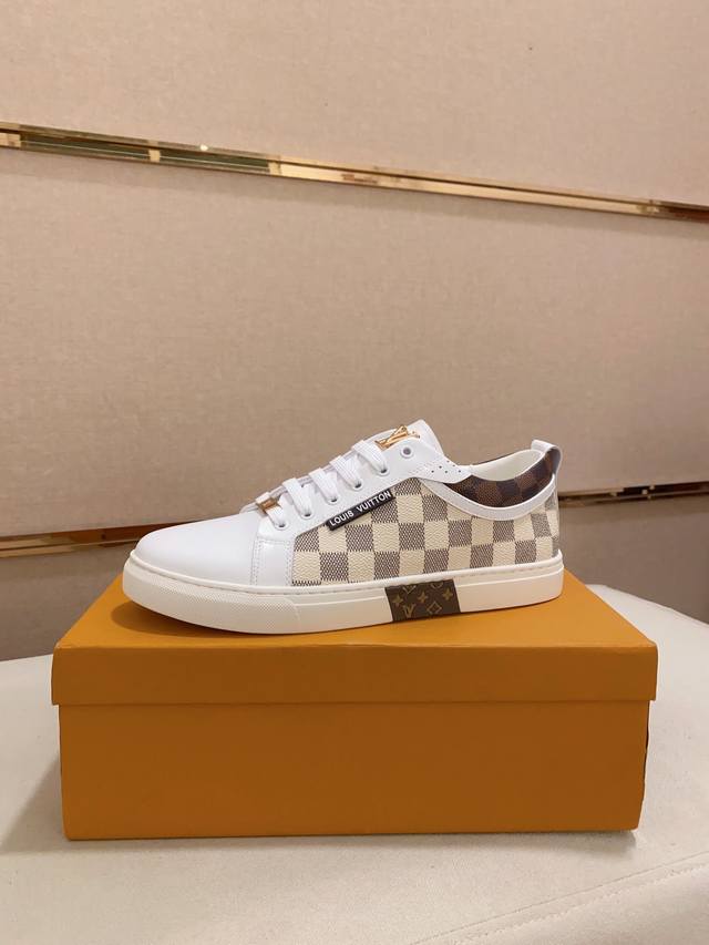 工厂价 Louis Vuitton 路易威登 Lv 顶级新款专柜同步发售，鞋面意大利进口头层牛皮，全进口羊皮内里，完全1比1复刻，鞋底：原厂特供原版底，独家活动