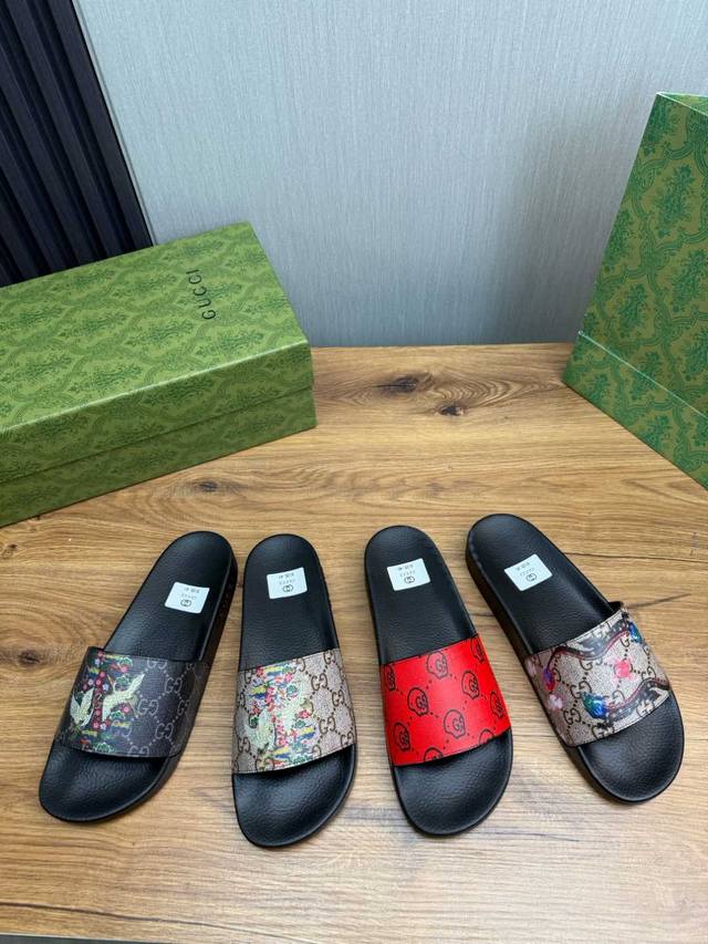 工厂价古奇官网1:1情侣爆款拖鞋热卖常年有货原版原材质Size ：36-46 45.46不退换