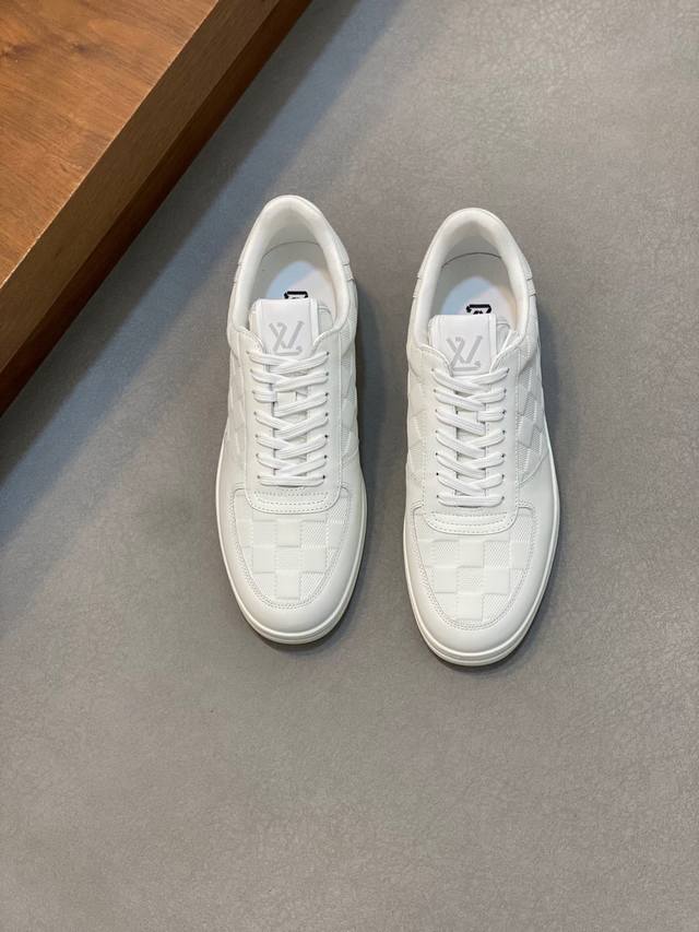 Louis Vuitton 路易威登-高端品质 原单-鞋面：纳帕小牛皮、高周波品牌logo-内里：高弹力帆布布匹，透气网布垫脚-大底：舒适tpu成型大底-超高品