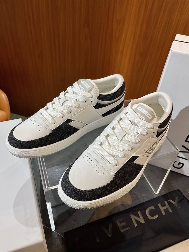 Given ＊最新 纪梵.希g Move男士运动鞋Size：39~44 45.46定制小牛皮 牛仔布 Bblack ，Blue，Wathet Blue，Gray