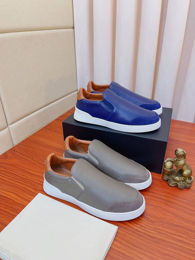 实价： Ermenegildo Zegn*杰尼亚zegna 14Milmil14 羊毛 Triple Stitch 球鞋这款时尚可持续 Triple Stitc