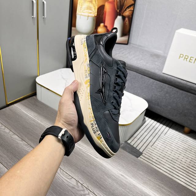工厂价 Premiata 普瑞米亚达 时尚、运动、休闲、慢跑、普瑞米亚达意大利名品百年历史，所有工艺全手工打造，米“字一样的logo简称米字鞋 完美的融合了传统