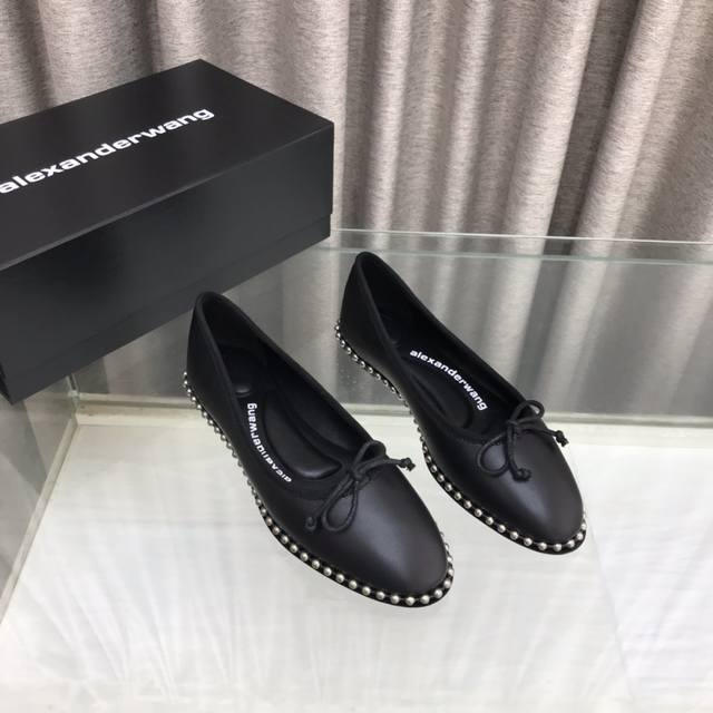冲量价:大王 新款！Alexander Wang亚历山大王高跟鞋女士奢侈品alexande* Wang原版1:1的材料凹凸感带按摩的鞋垫配上注胶 Logo ，搭