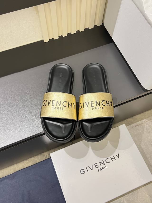 GIVENCH*纪梵* 进口头层牛皮，高端1:1开模定制，原版升级版大底，更轻便，防滑。最高版本高品质精品， 夏季必入！Size：男38-45