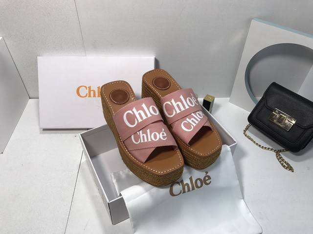 出厂价： CHLOE 克洛伊 专柜 秋冬新款 最高限定专柜上新 九色发售 克洛厚底拖鞋◆ 原标 原盒 正确版本◆ 原版3D数控logo◆ 定制交叉鞋面◆ 原版橡