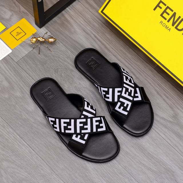商品商标：FENDI 芬迪 拖鞋正码码数: 38-44商品材料：精选原版鞋面，原版大底