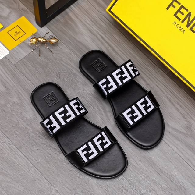 商品商标：FENDI 芬迪 拖鞋正码码数: 38-44商品材料：精选原版鞋面，原版大底