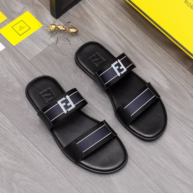 商品商标：FENDI 芬迪 拖鞋正码码数: 38-44商品材料：精选原版材料原版大底