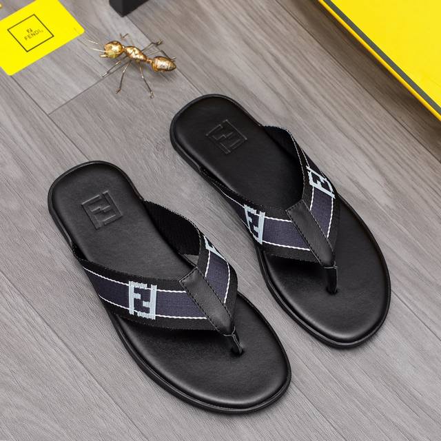 商品商标：FENDI 芬迪 拖鞋正码码数: 38-44商品材料：精选原版材料原版大底