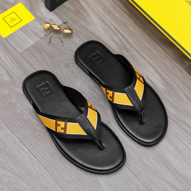 商品商标：FENDI 芬迪 拖鞋正码码数: 38-44商品材料：精选原版材料原版大底