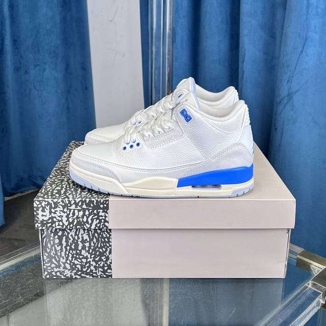 高版本 AJ3 中帮 球鞋码数36-47 带半码
