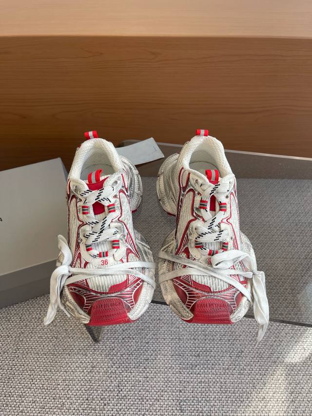 Balenciaga巴黎世家 九代 爆款3XL Sneaker系列 情侣款 休闲 老爹鞋 运动鞋 Balenciaga 3XL xxxl Sneaker 整体鞋