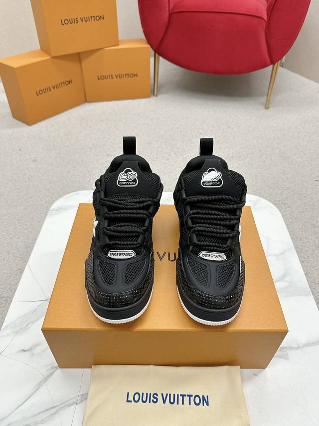 Louis Vuiton 路易威登 LV Skate系列面包鞋-滑板鞋-篮球鞋-休闲运动鞋顶级版本原版购入开发做货LV Skate从年开始延续The View专