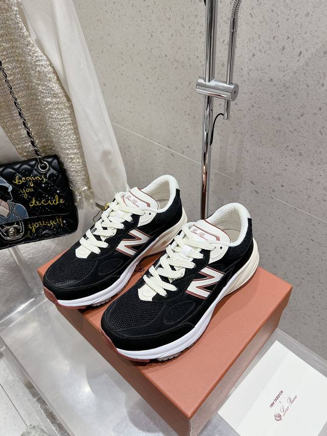 顶级版本：情侣款 loro piana x 联名款 x nb 990v6系列情侣款 复古 休闲 运动鞋原版购入开发 做货 拥有百年历史，意大利顶级奢侈品牌 ，携