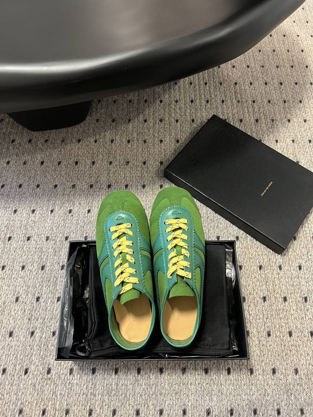 代购级小众 Dries Van Noten DVN 复古德训鞋dvn的德训鞋也太美了吧 dries 总会给我带来惊喜 Dries Van Noten 2024春