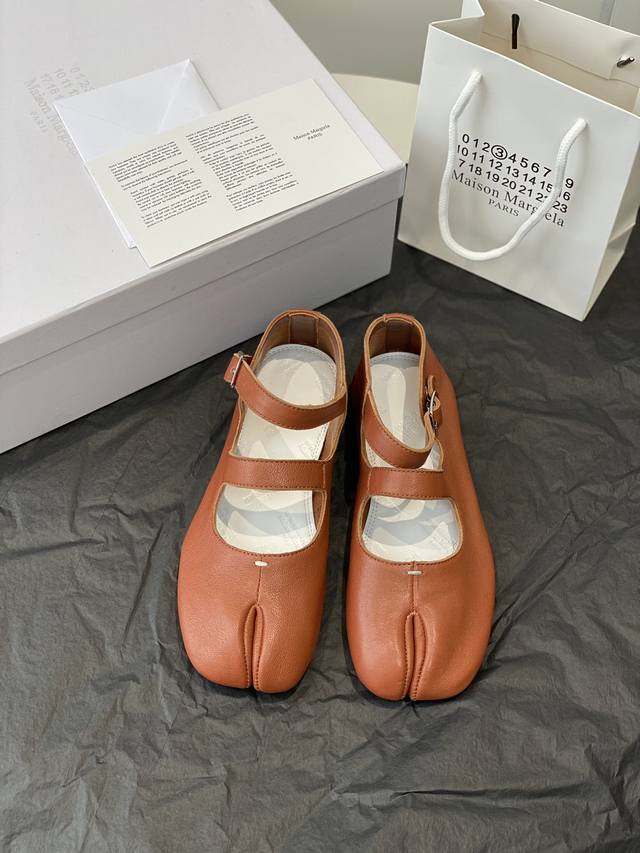 高定品质！Maison Margiela MM6分趾鞋 Tabi 意产植鞣羊皮！欢迎对比 真正的原版大底！Size:35-39 40定