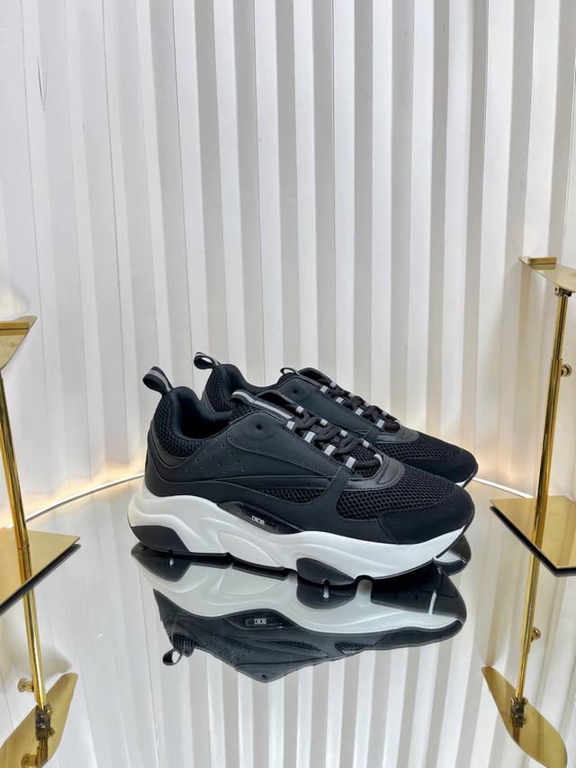 Dior 迪奥 经典款 B22情侣款系列 网面 休闲 运动鞋 老爹鞋原版购入开发 做货 国外超火的D家 运动 老爹鞋 东莞原厂市场最高品质 原版爆拆 完美复刻，